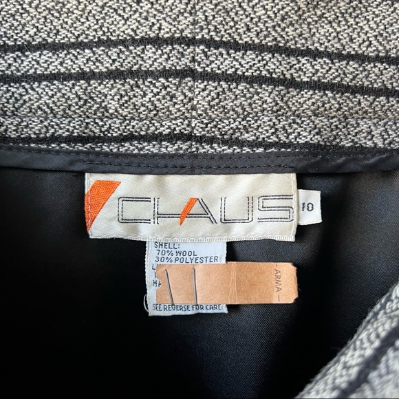 Vintage (dead stock) Chaus Midi-maxi Wool Skirt, size 10 - Picture 7 of 12